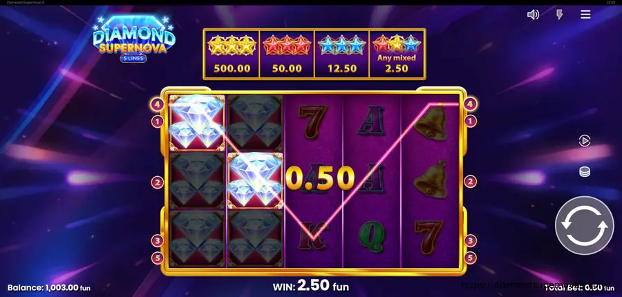 Game Mechanics diamond supernova 5