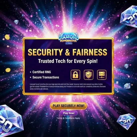 Security & Fairness in Diamond Supernova 5 – Trusted Tech for Every Spin! 🔒❤️